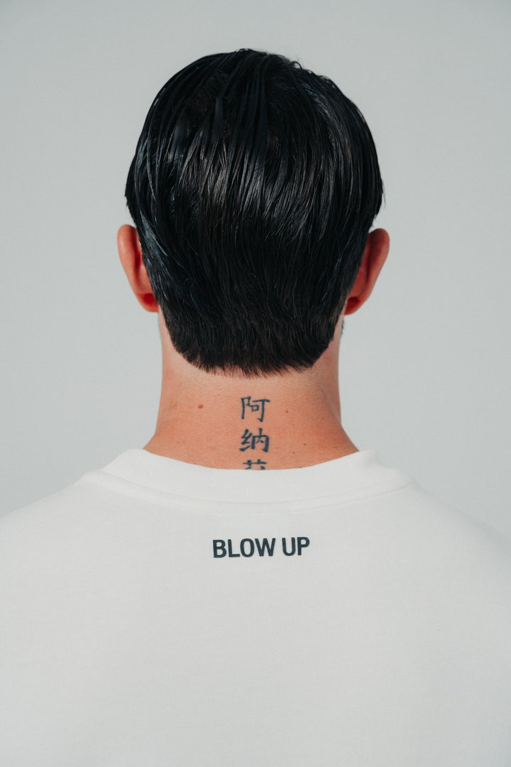 Minimal regular fit ivory t-shirt