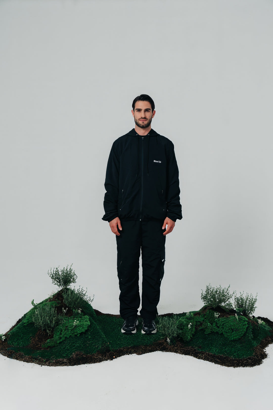 Windbreaker Jogger Black