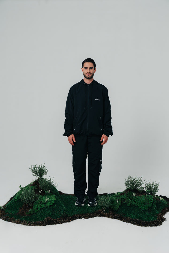 Windbreaker Jogger Black