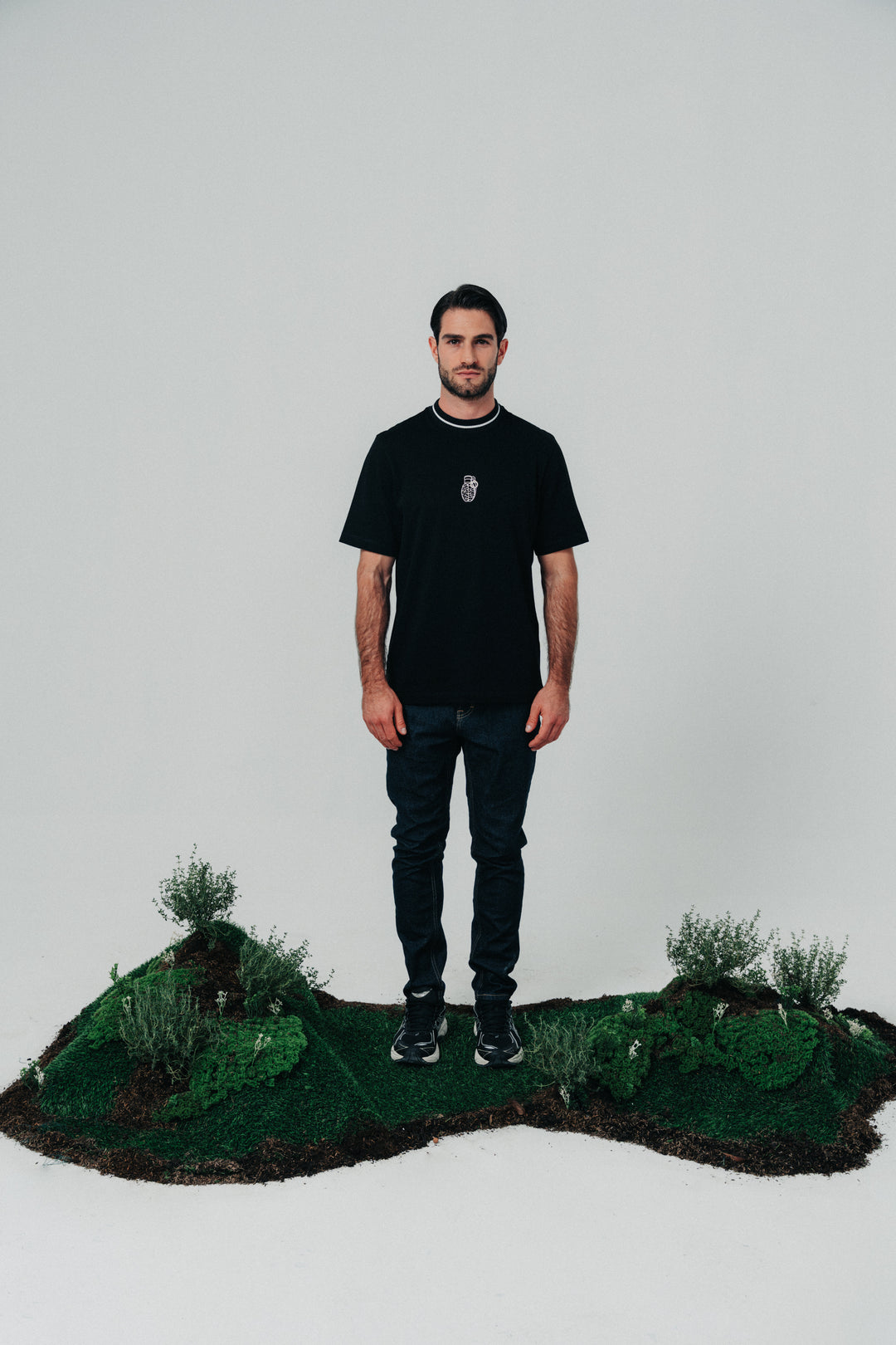 Cotton T-Shirt Black