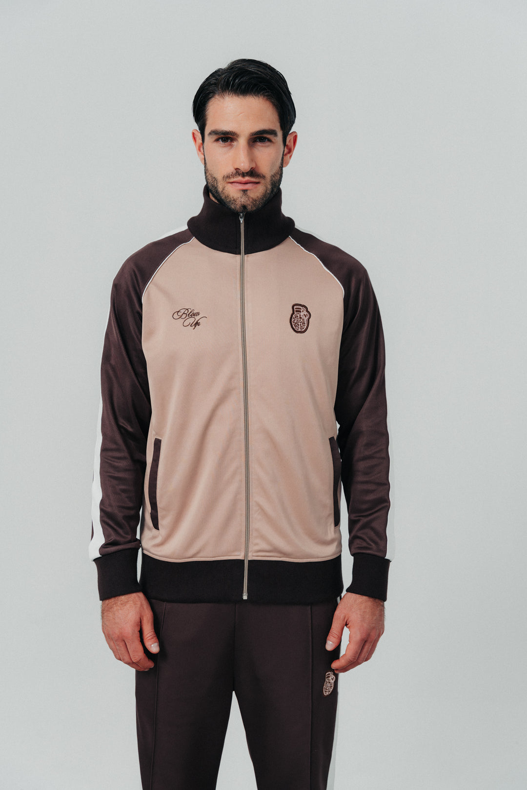 Tracksuit Jacket brown