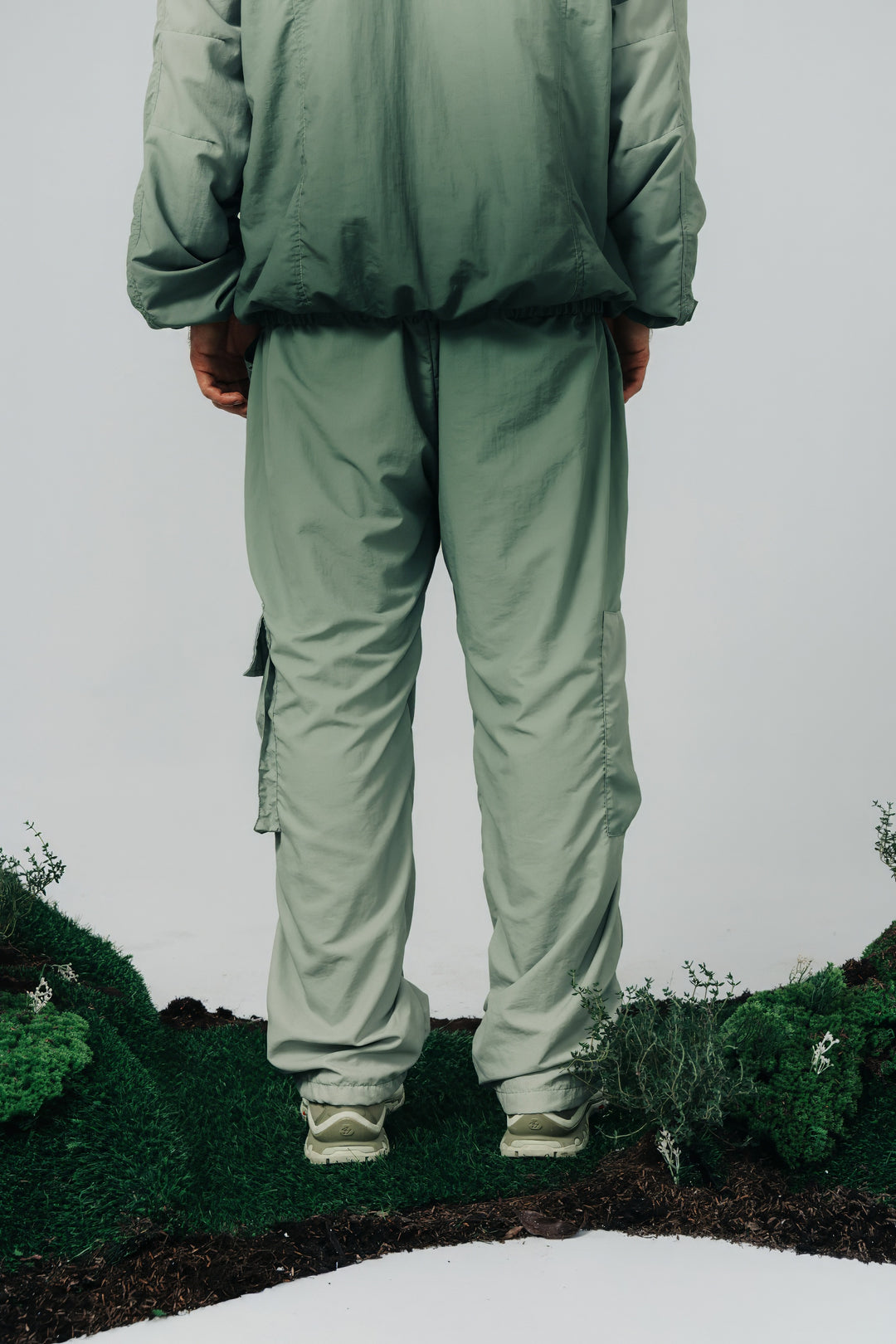 Windbreaker Jogger Green