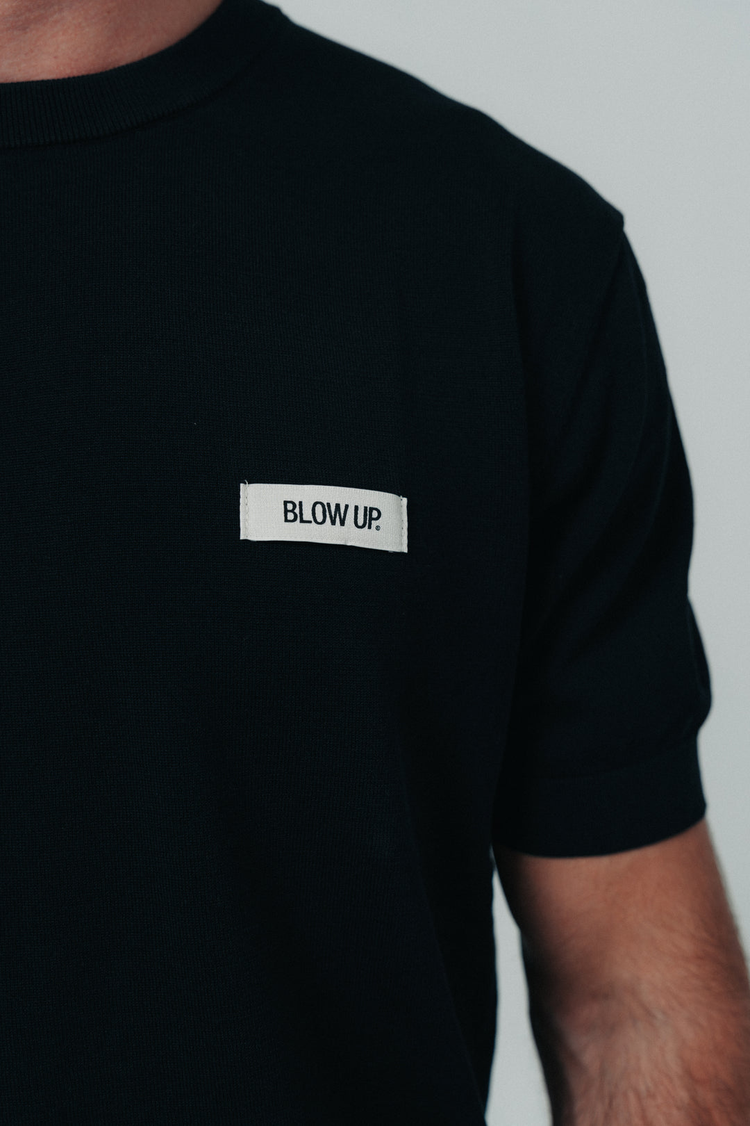 Cotton t-shirt black