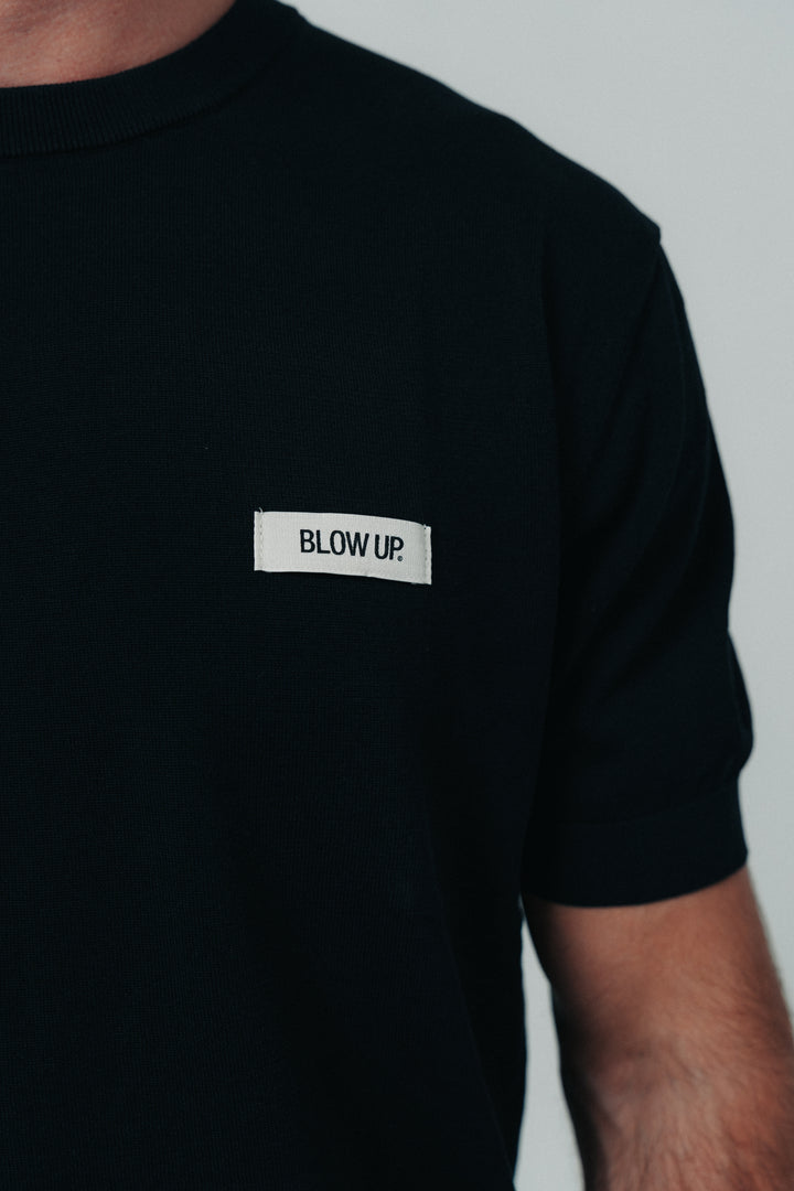 Cotton t-shirt black