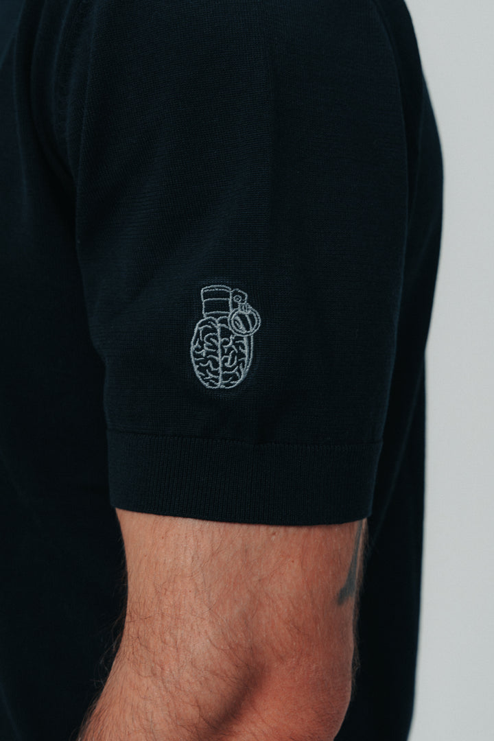 Cotton t-shirt black