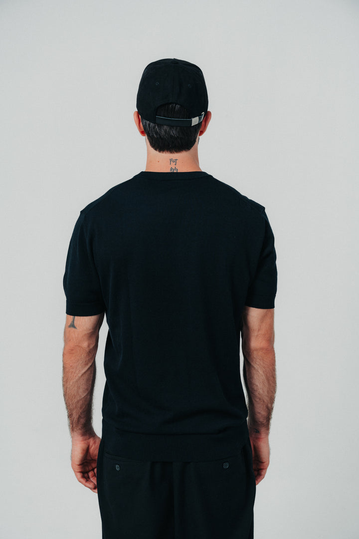 Cotton t-shirt black