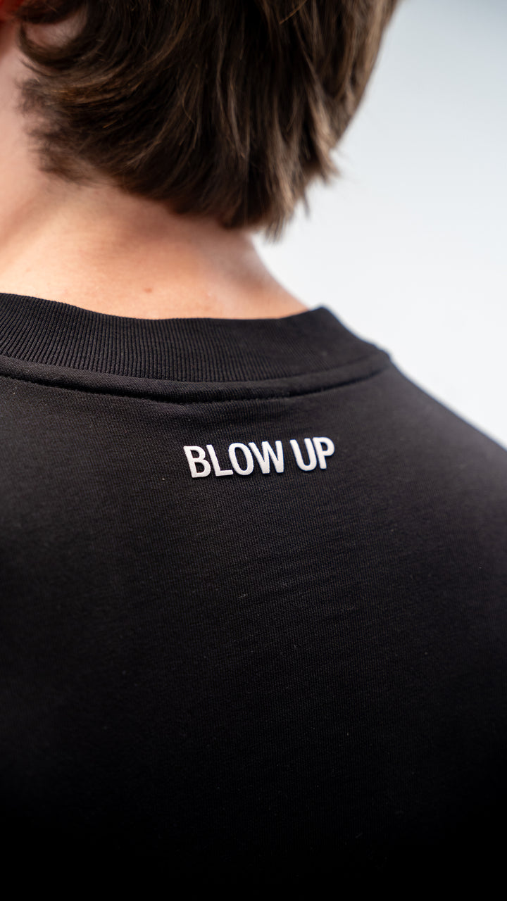 MINIMAL REGULAR FIT BLACK T-SHIRT