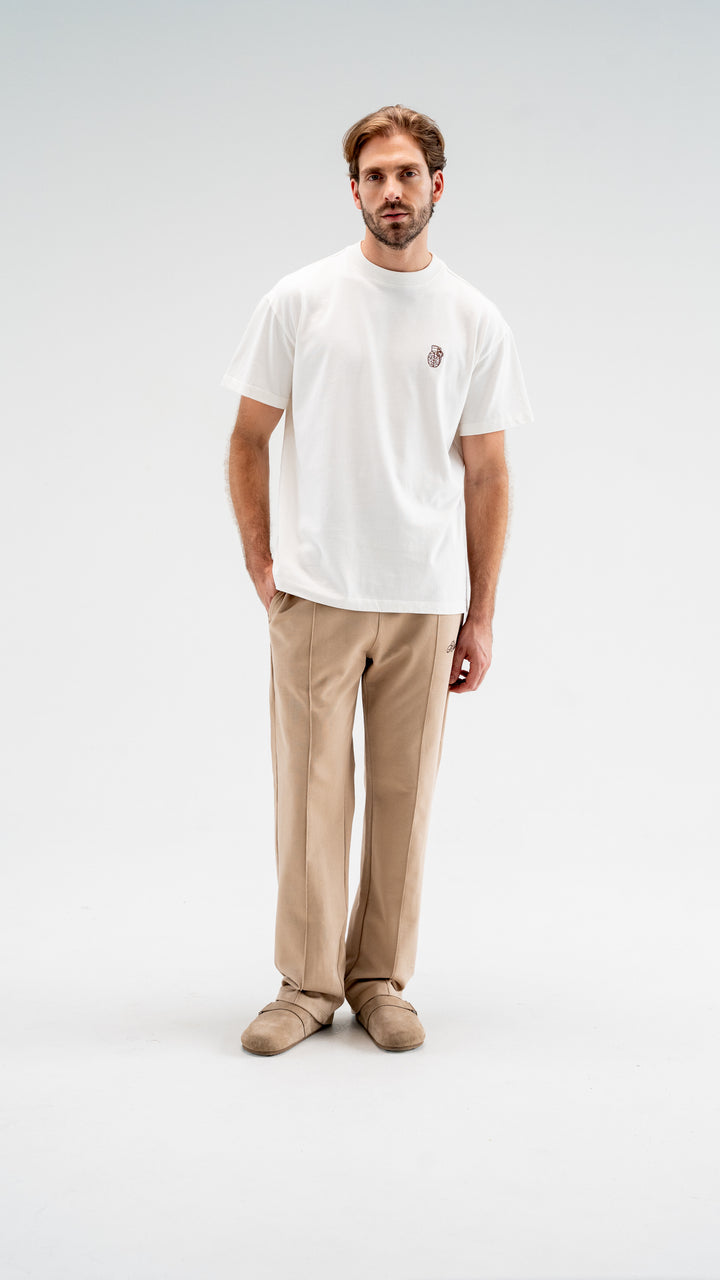 PRIME REGULAR FIT IVORY T-SHIRT