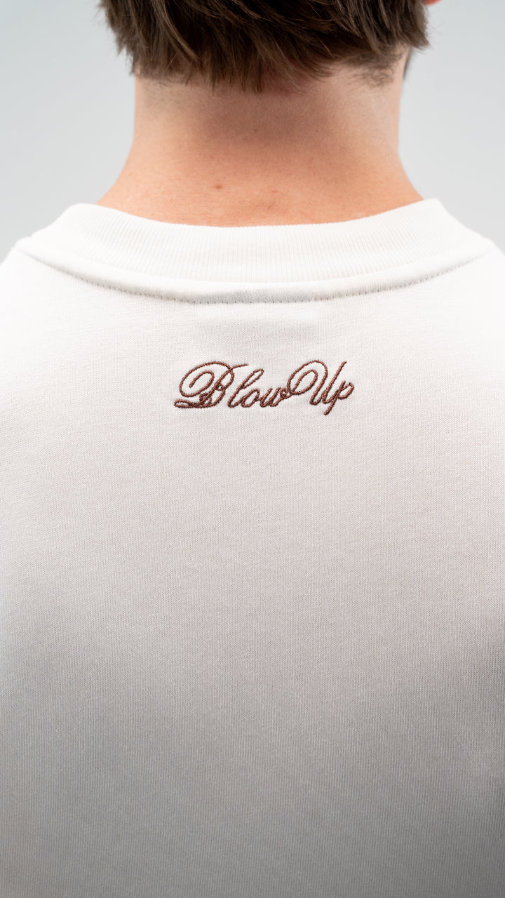 PRIME REGULAR FIT IVORY T-SHIRT