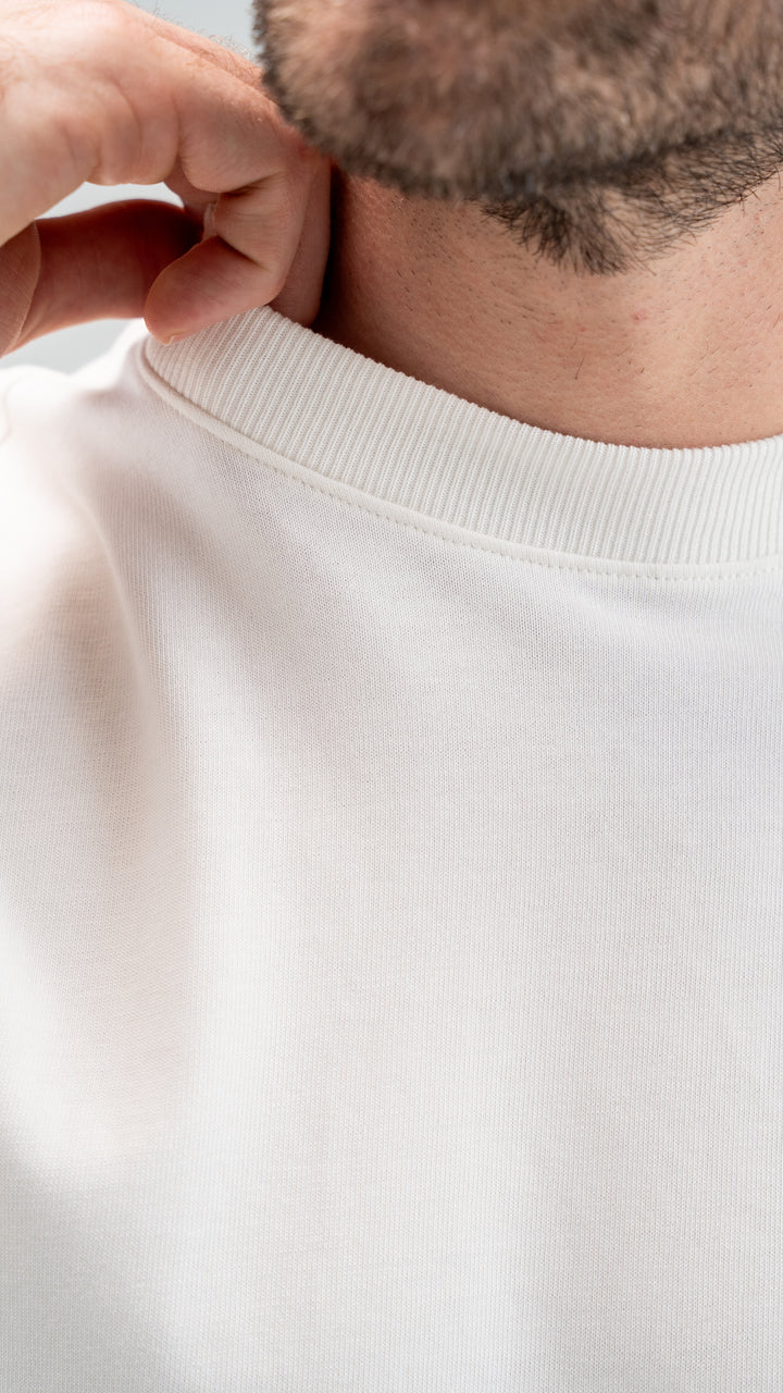 PRIME REGULAR FIT IVORY T-SHIRT