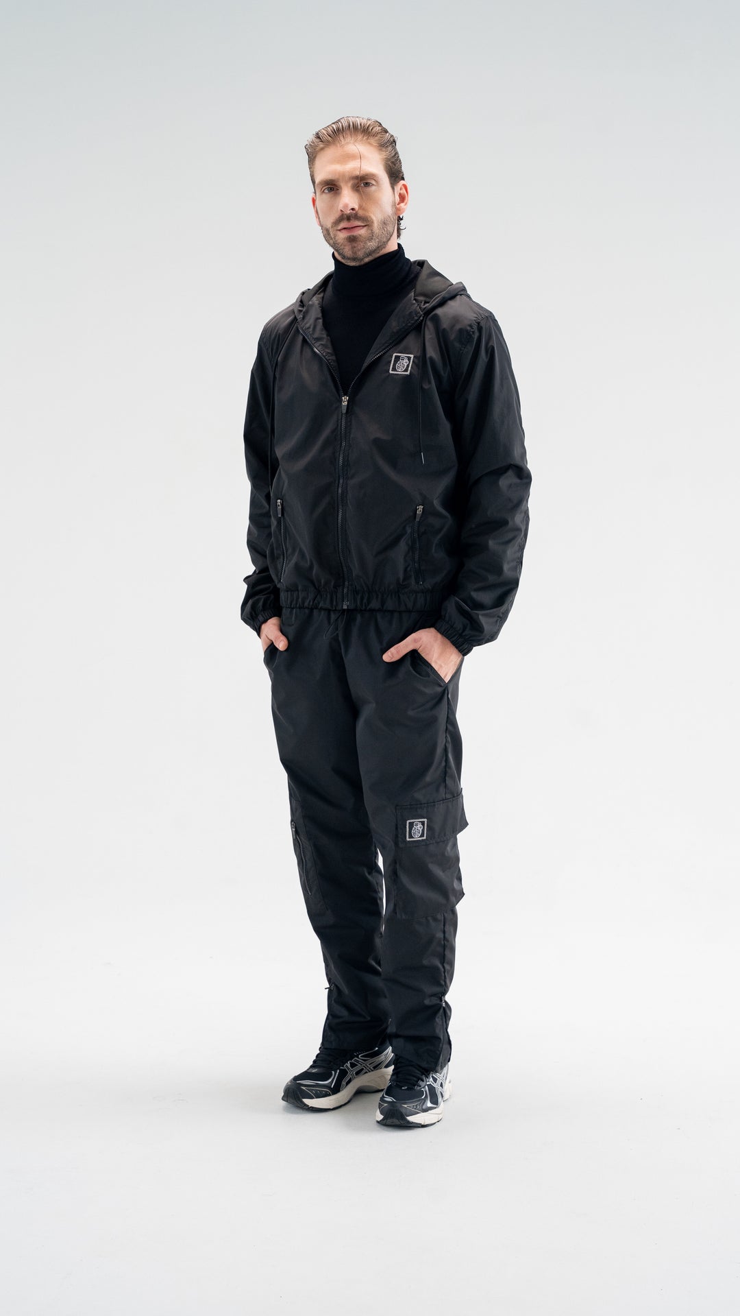 IMPACT REGULAR BLACK FIT JACKET