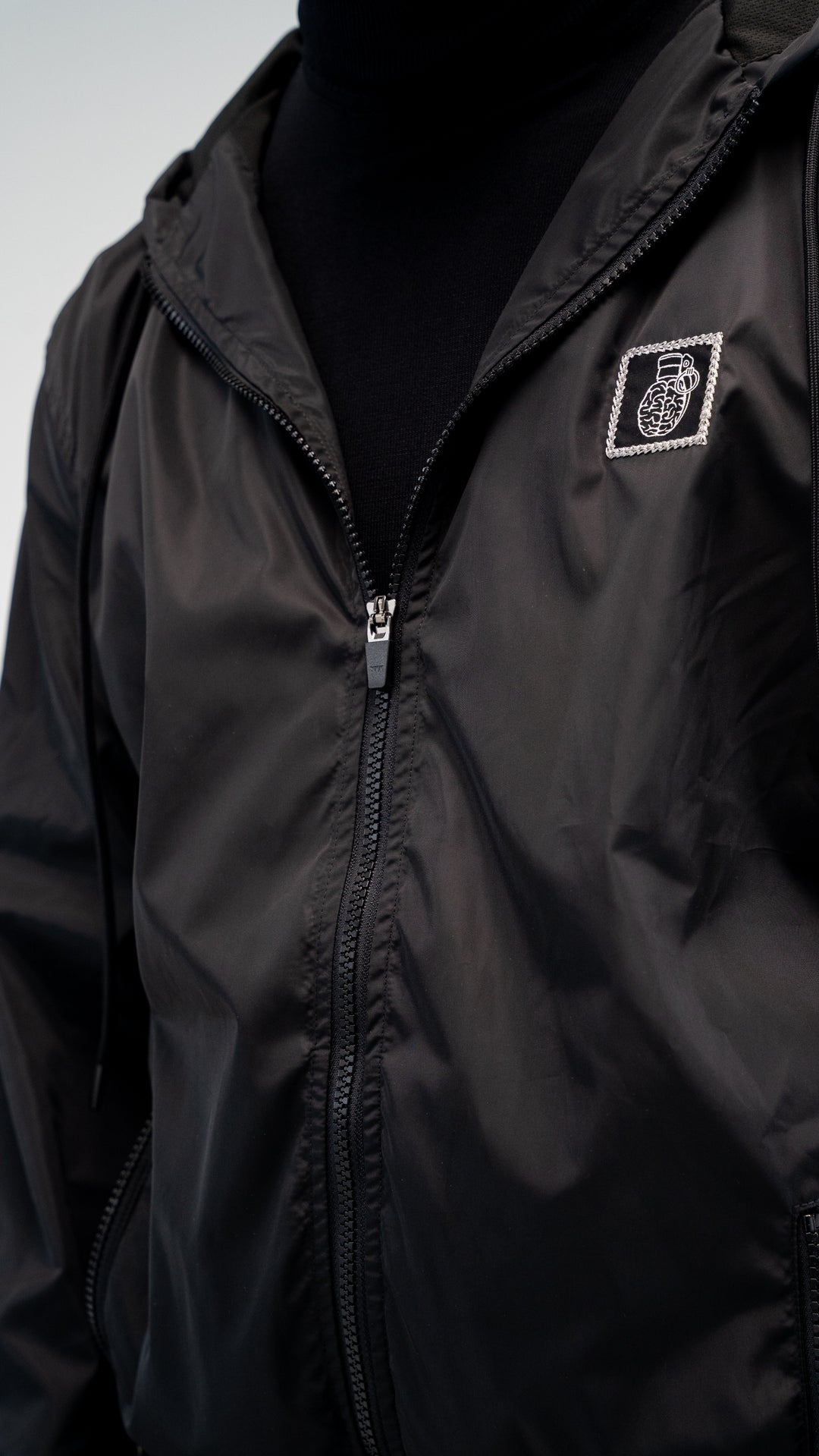 IMPACT REGULAR BLACK FIT JACKET