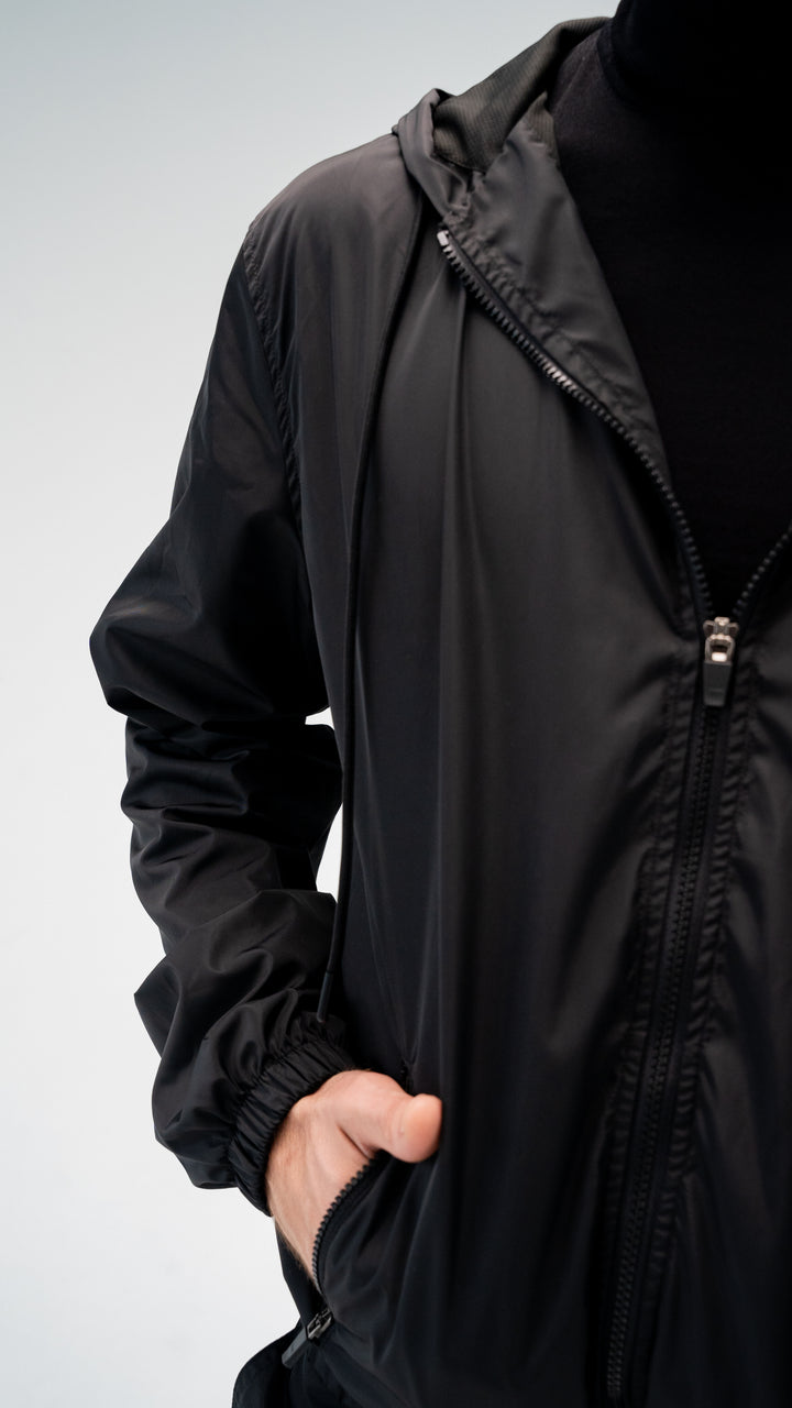 IMPACT REGULAR BLACK FIT JACKET