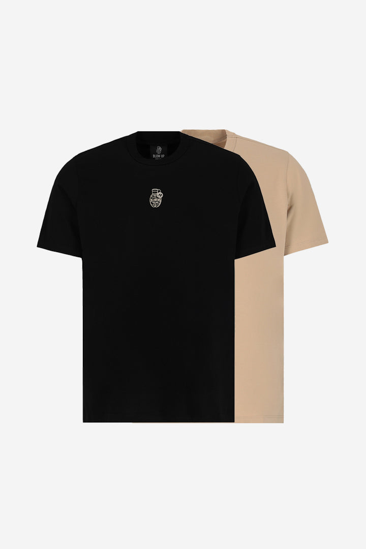 SLIM FIT DUO PACK T-SHIRT