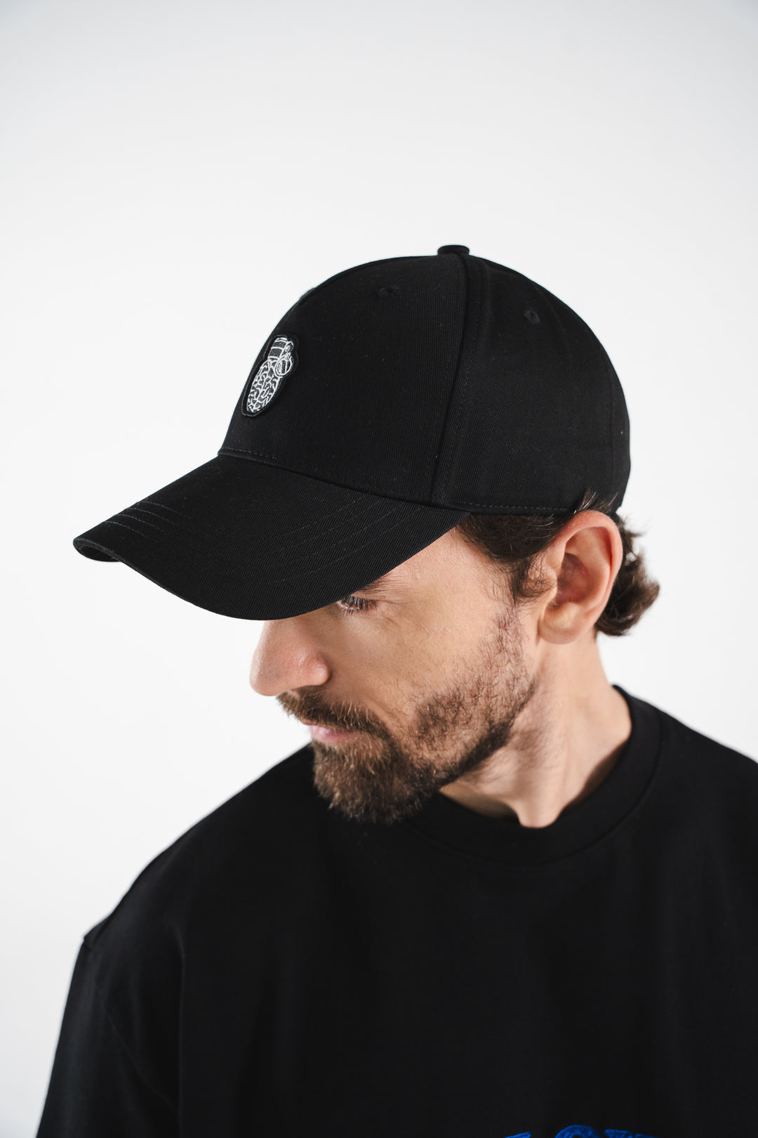 GRENADE BLACK CURVED CAP