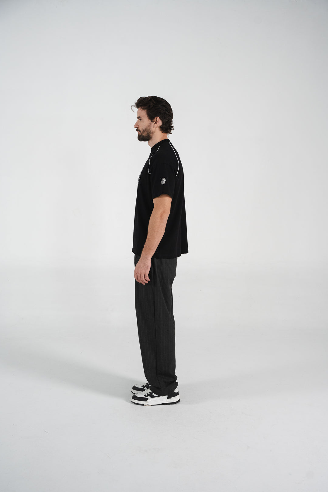 SAILOR GREY STRIPE PANTS