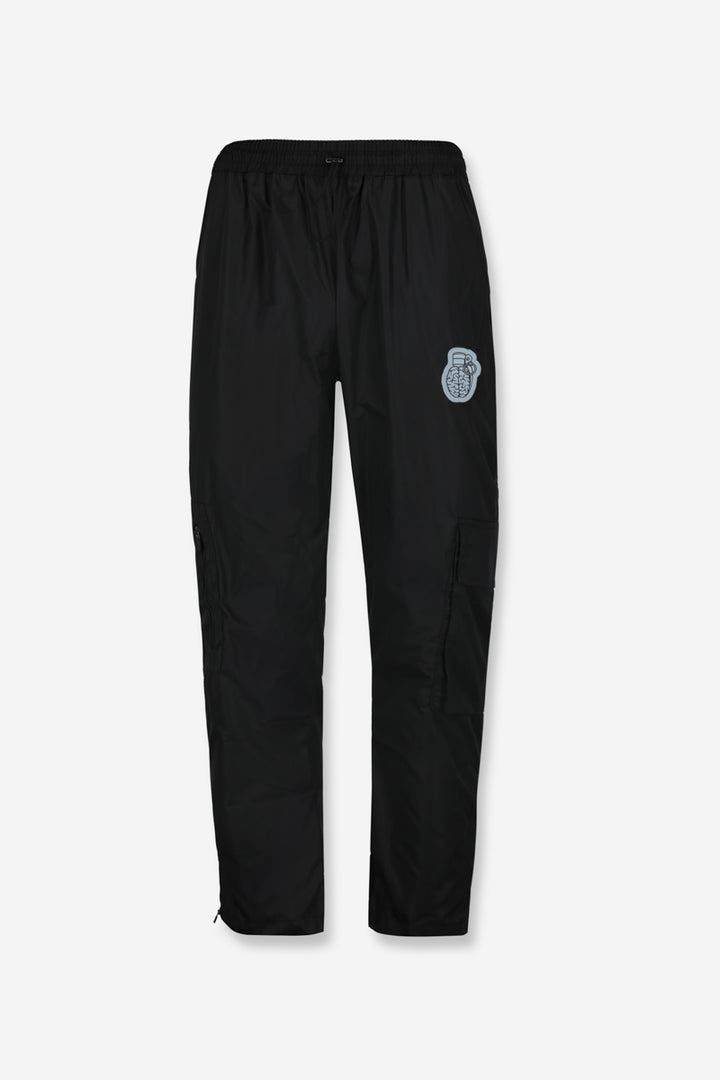 Black Windbreaker Jogger