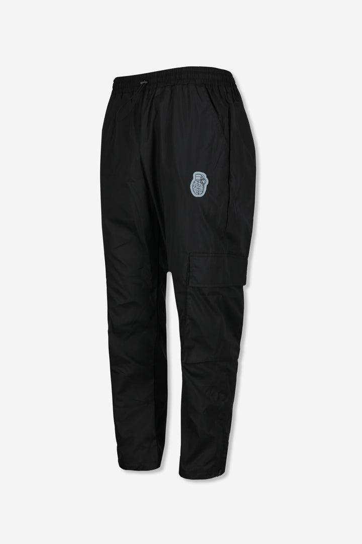 Black Windbreaker Jogger