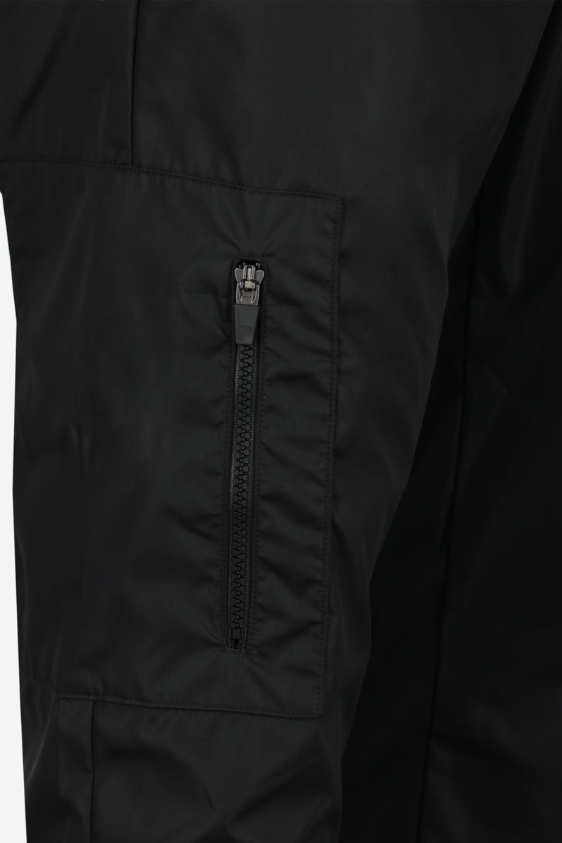 Black Windbreaker Jogger