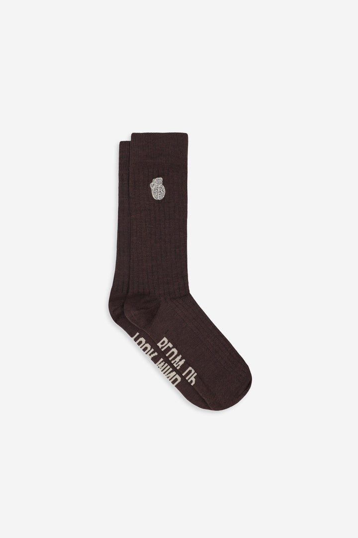 BROWN SOCKS