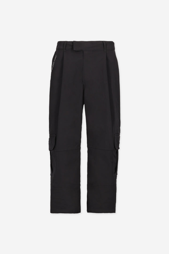 WESTERN BLACK WIDE CARGO PANTS