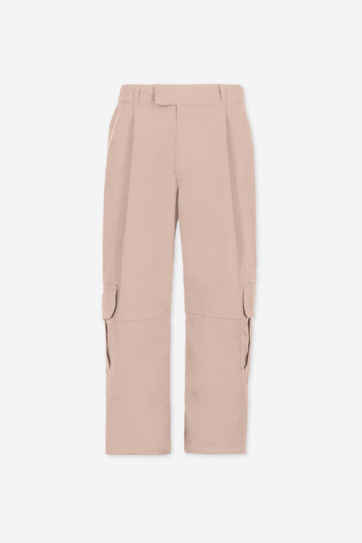 WESTERN OATMEAL WIDE CARGO PANTS