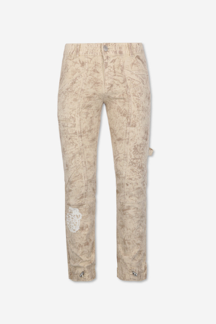 Ivory Cargo Pants