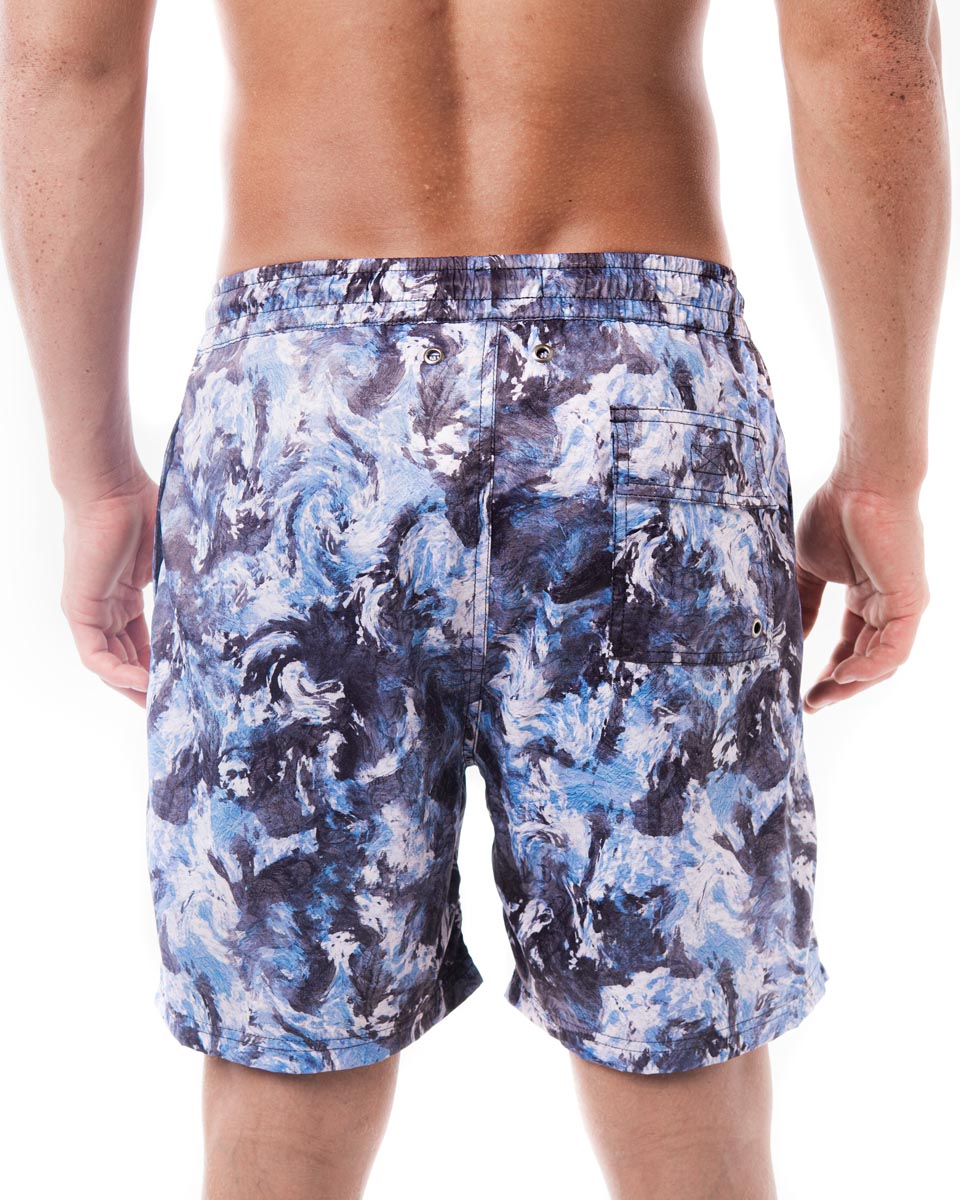 Blue Marble Swim Short