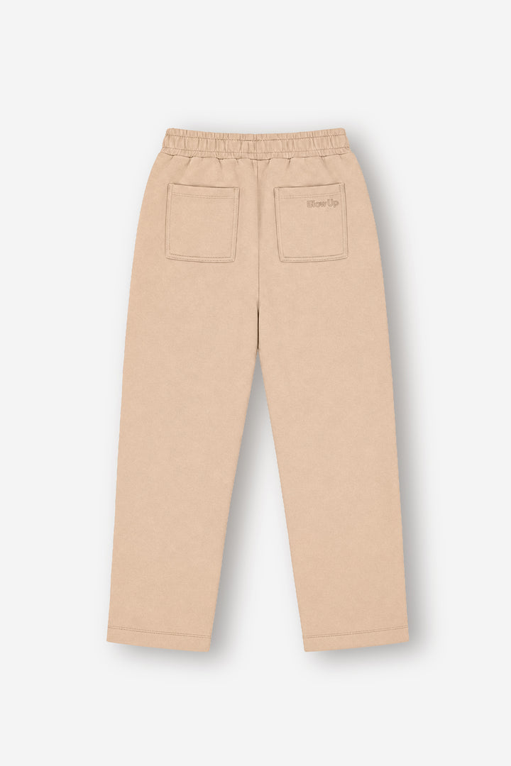 Wide Leg Pants Tan