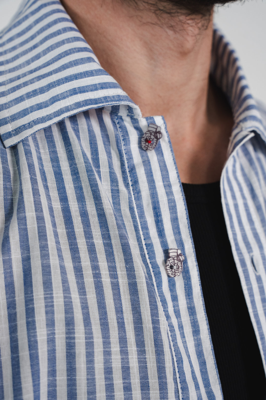 COAST BLUE STRIPED SHIRT