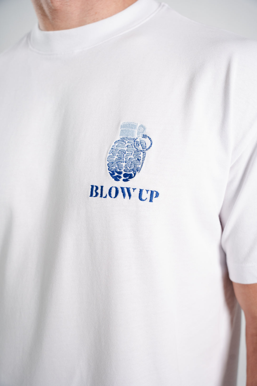 NAVIGATION WHITE  CLASSIC T-SHIRT