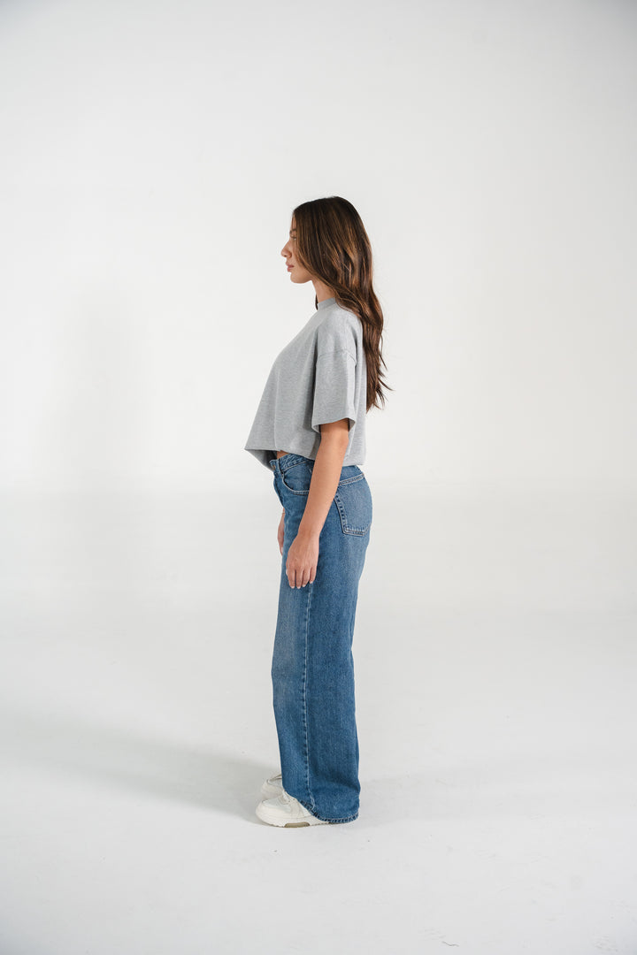 OCEAN GREY REGULAR T-SHIRT