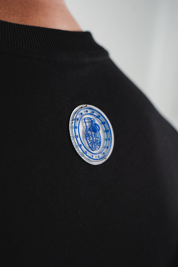 COMPASS BLACK CLASSIC T-SHIRT