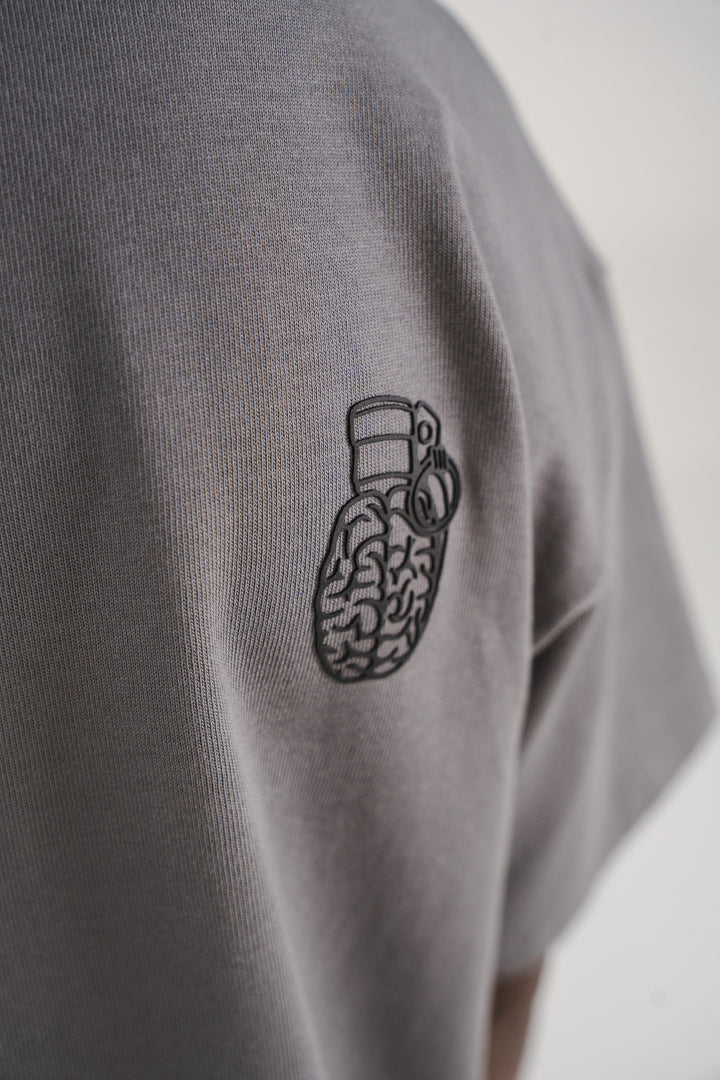 LATITUDE GREY REGULAR T-SHIRT