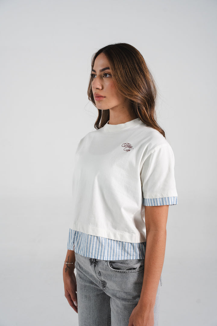 SHORT SLEEVE DOUBLE T-SHIRT