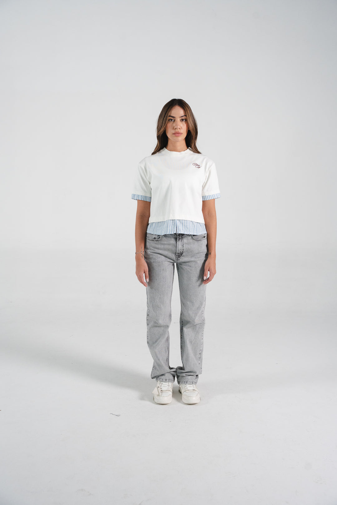 SHORT SLEEVE DOUBLE T-SHIRT