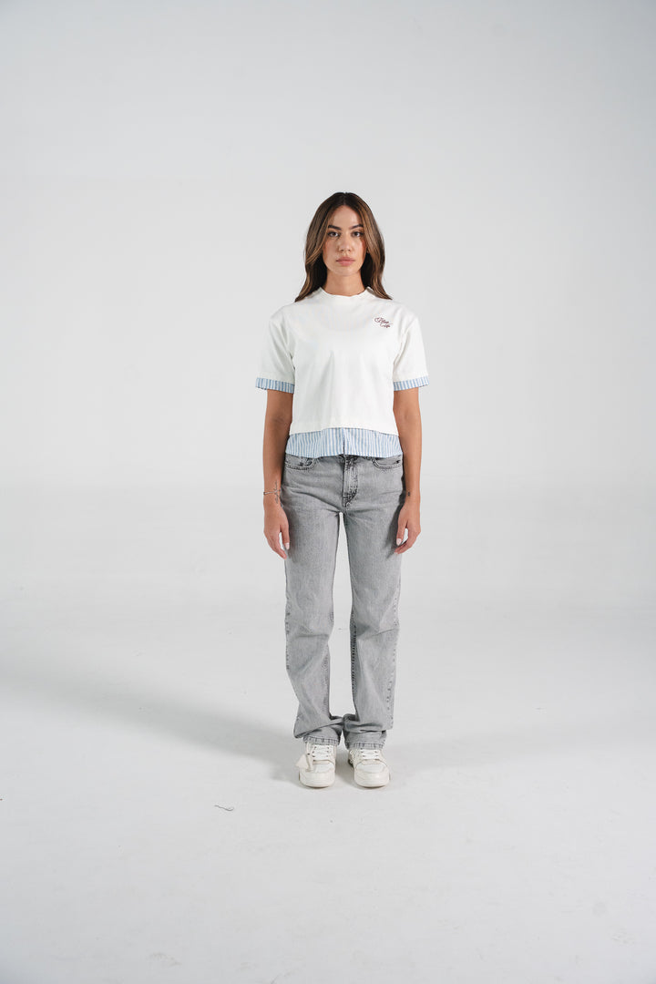 SHORT SLEEVE DOUBLE T-SHIRT