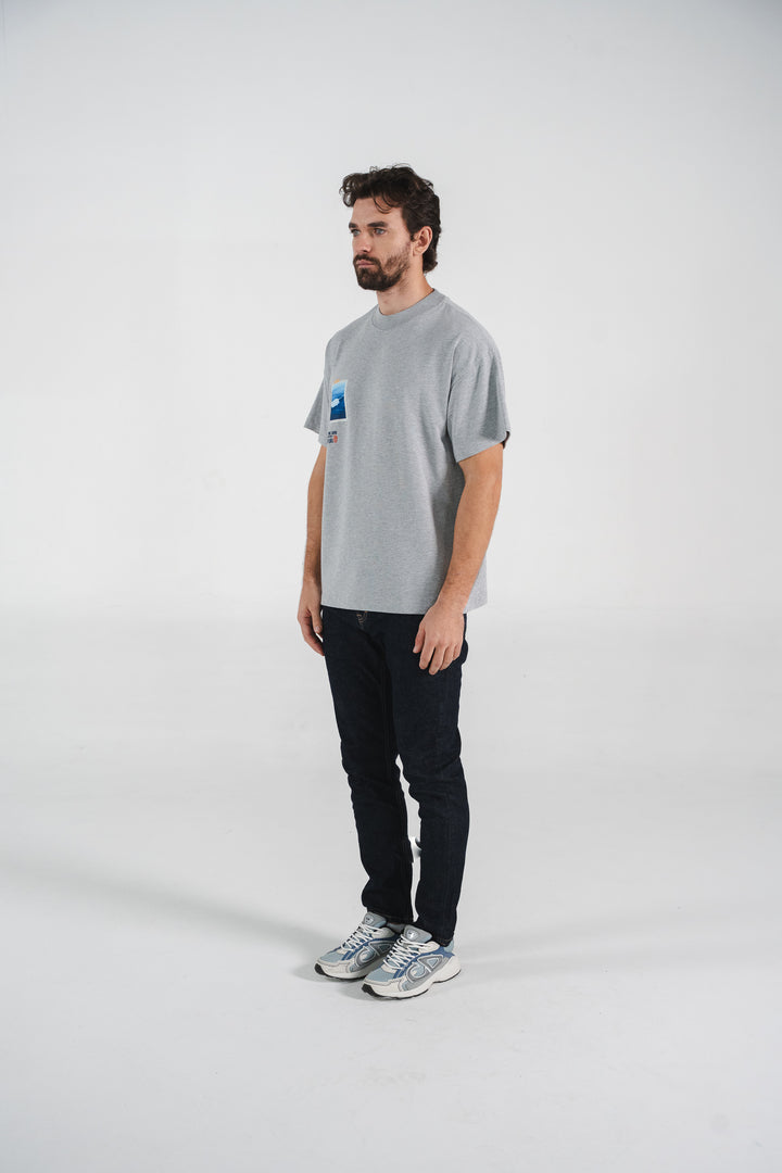 OCEAN GREY REGULAR T-SHIRT
