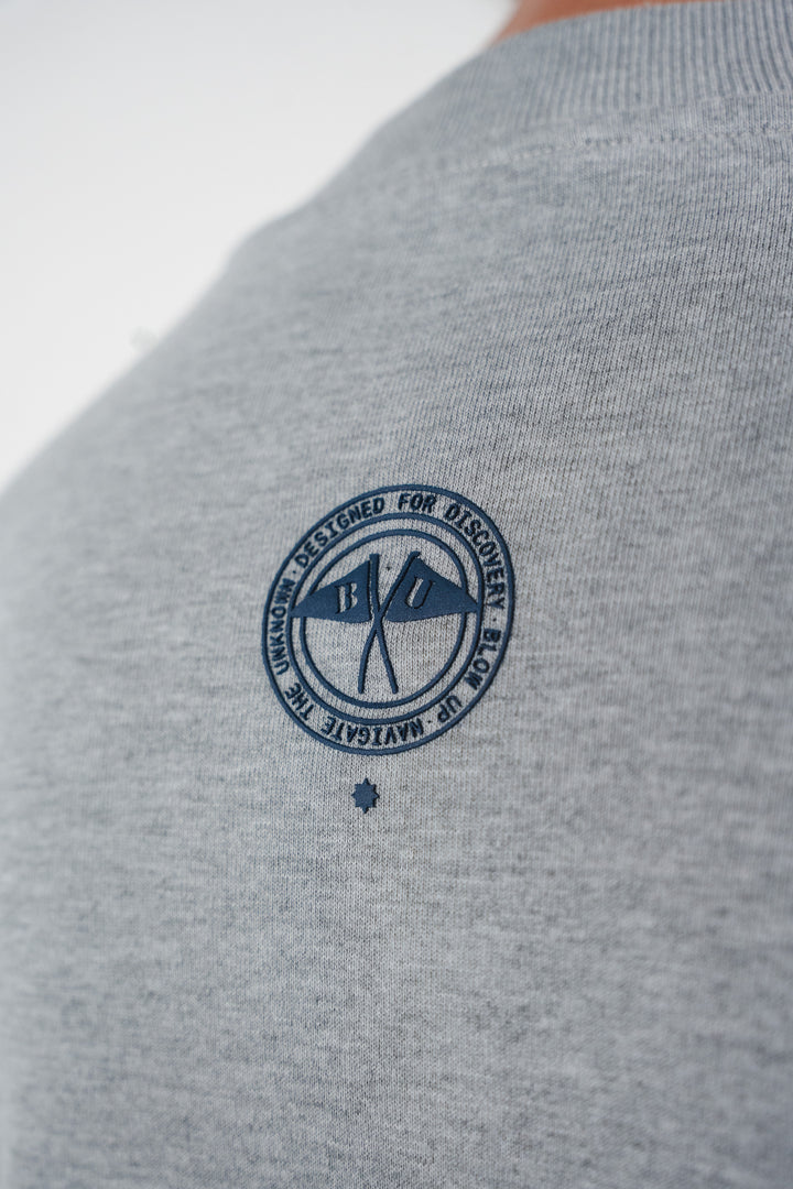 OCEAN GREY REGULAR T-SHIRT