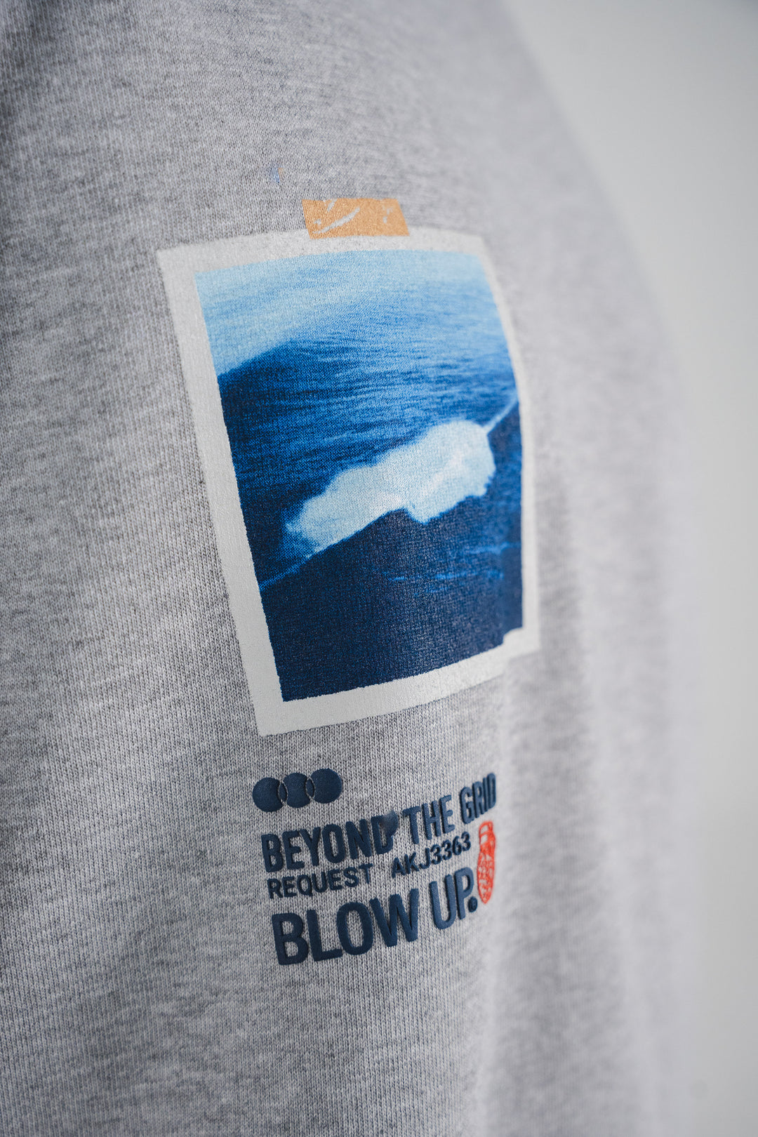 OCEAN GREY REGULAR T-SHIRT