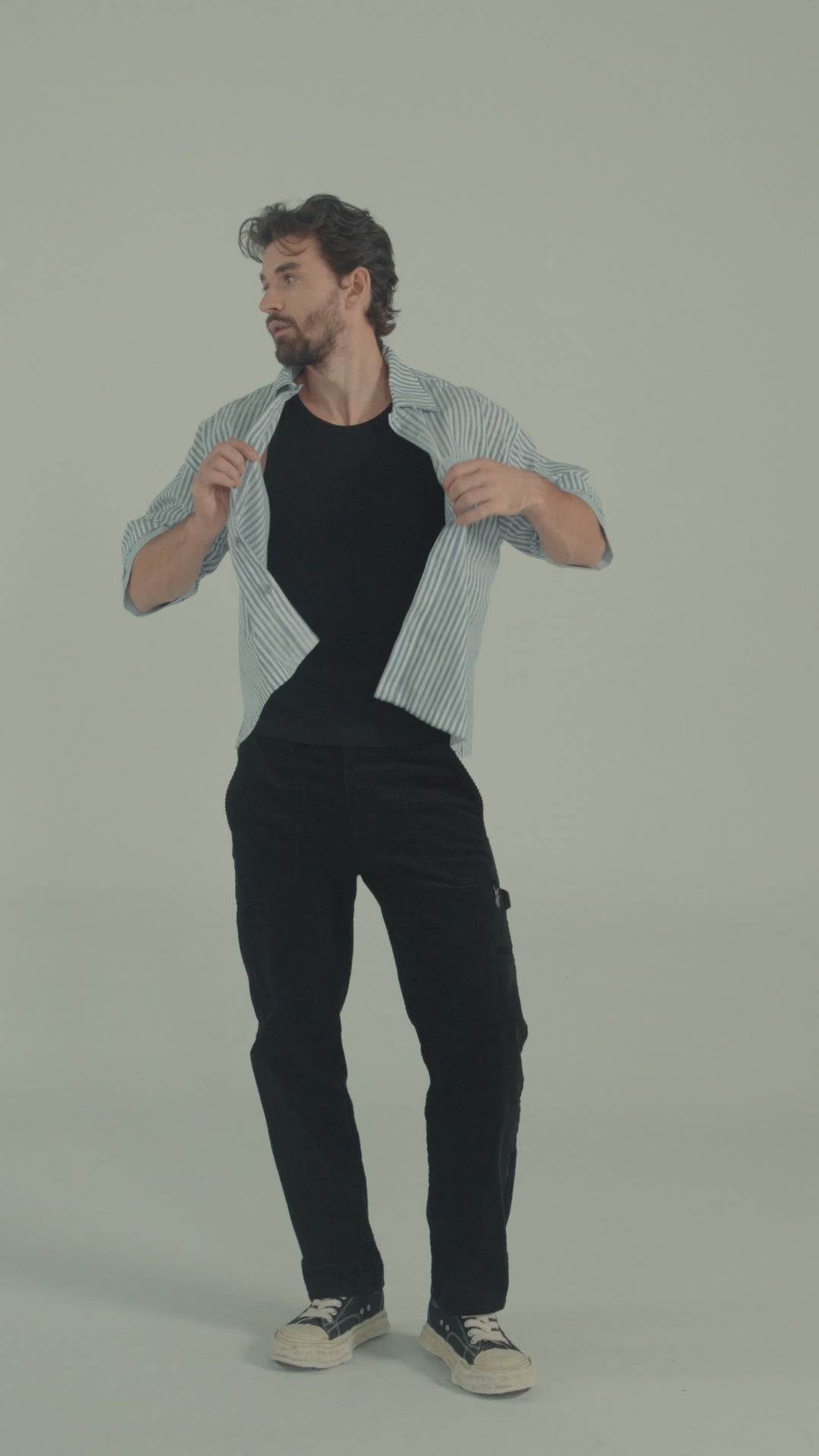 COAST BLUE STRIPED SHIRT