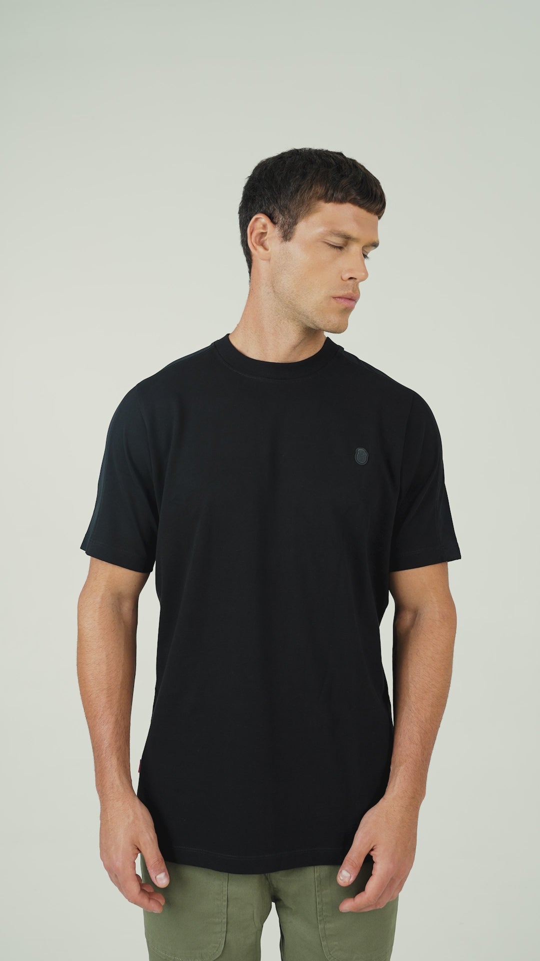 Slim Fit Black T-Shirt