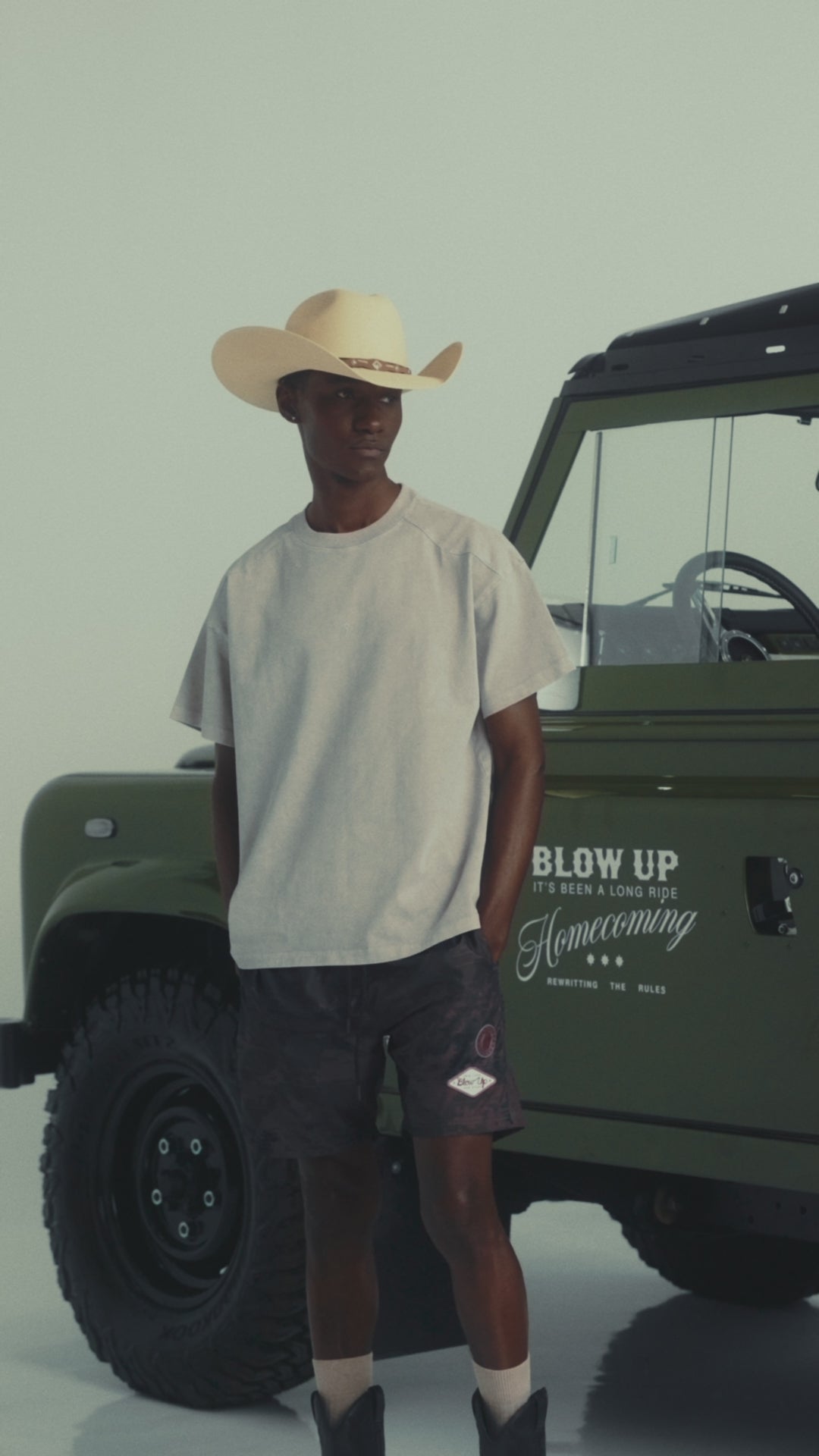 SHERIFF REGULAR FIT WHITE T-SHIRT