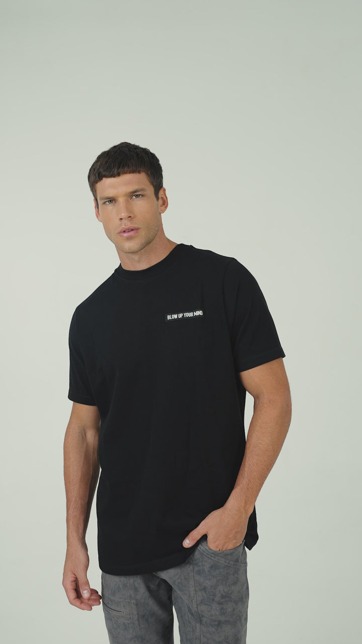 Slim Fit Black T-Shirt