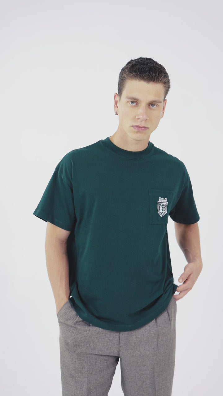 REGULAR GREEN T-SHIRT